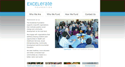 Desktop Screenshot of excelerate-foundation.org